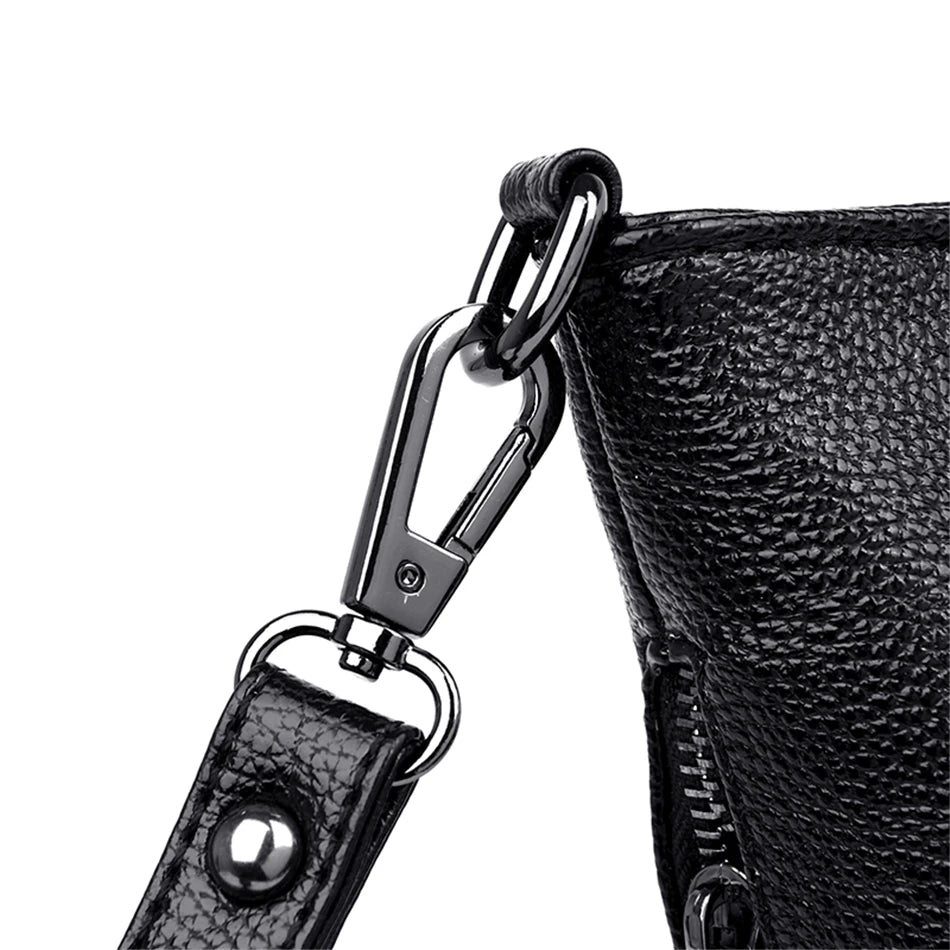 High Quality Soft Leather Purse Fashion Women Shoulder Messenger Bag Trend 2024 Designer Tassel Bag Luxury Ladies Handbag Sac