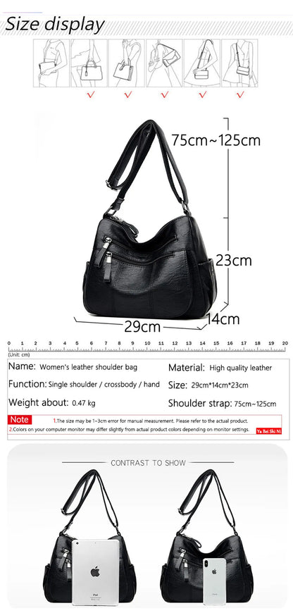 Luxury Handbags Women Bags Designer Fashion Shoulder Messenger Bags for Women 2020 Ladies Casual Leather Handbags Sac a main