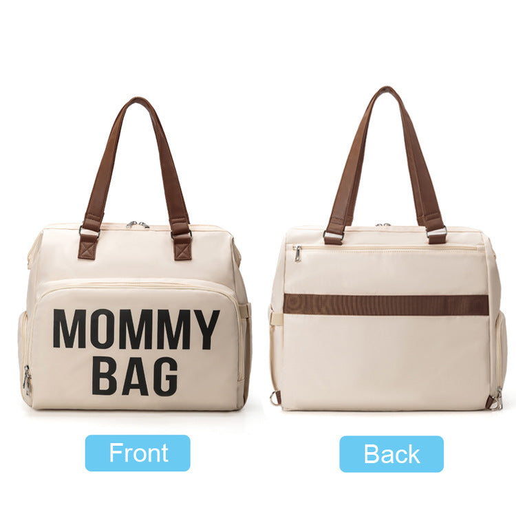 Mommy Bag High-capacity Handheld One Shoulder Oblique Cross Bag Outgoing Convenient Multi Functional Fashion Mother and Baby Bag