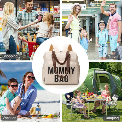 Mommy Bag High-capacity Handheld One Shoulder Oblique Cross Bag Outgoing Convenient Multi Functional Fashion Mother and Baby Bag