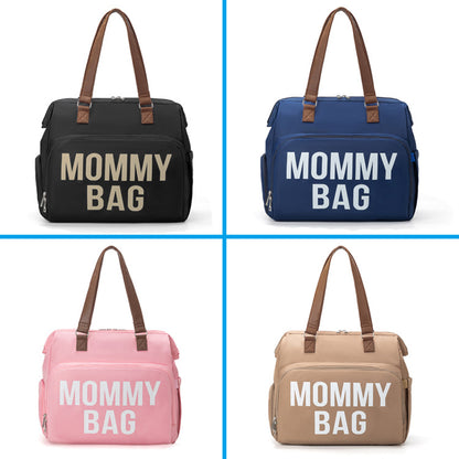 Mommy Bag High-capacity Handheld One Shoulder Oblique Cross Bag Outgoing Convenient Multi Functional Fashion Mother and Baby Bag