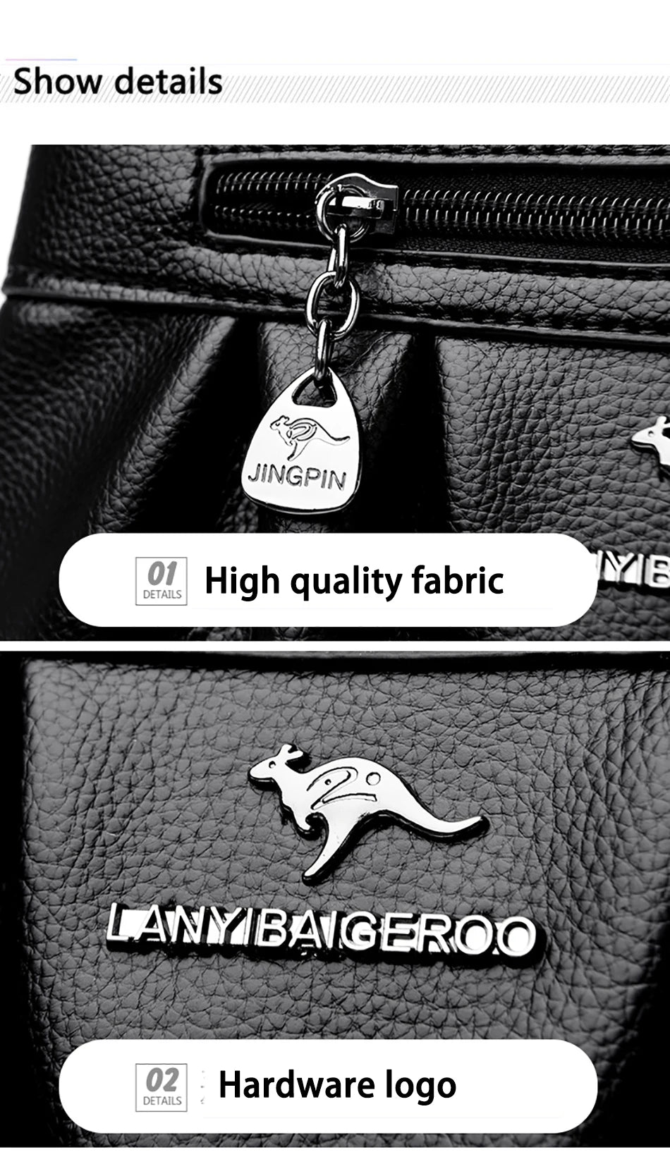 Luxury Handbags Women Bags Designer 3 Layers Leather Hand Bags Big Capacity Tote Bag for Women Vintage Top-handle Shoulder Bags