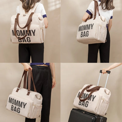 3pcs/set Mommy Bag Large Capacity Diaper Bag Handbag Backpack for Mummy Baby Nappy Bag Maternity Bags