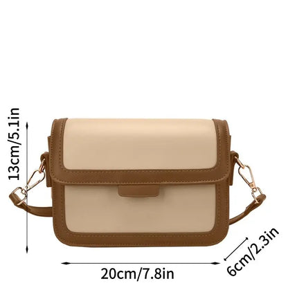 Kadın Çanta için Omuz Çantası - Moda Crossbody Çanta Vintage Koltuk Altı Çantası Kare Satchel