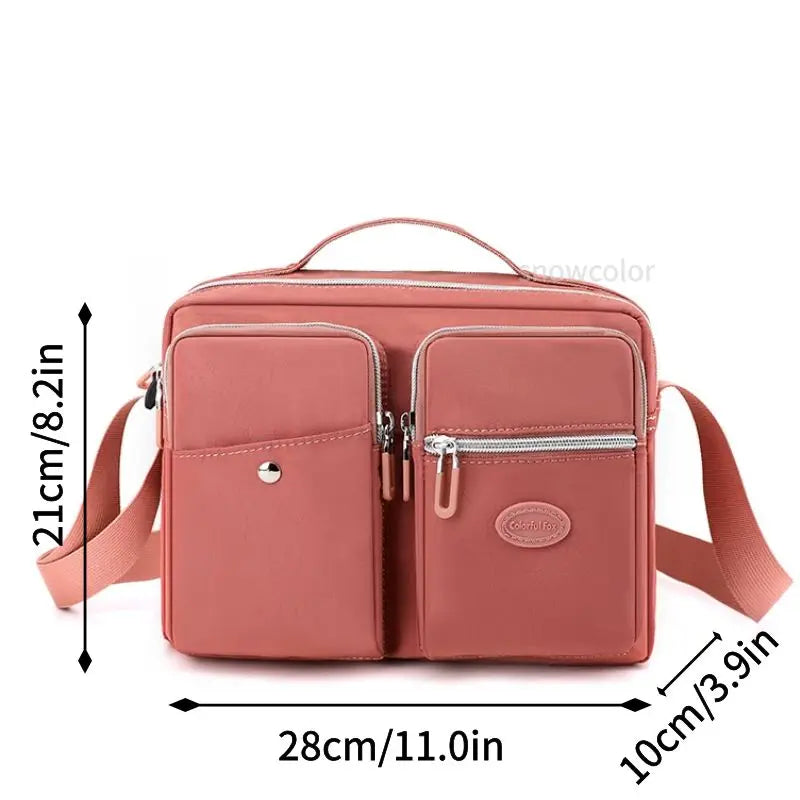 Moda Kadın Çanta Omuz Çantası Naylon Su Geçirmez Bayanlar Messenger Crossbody Çanta