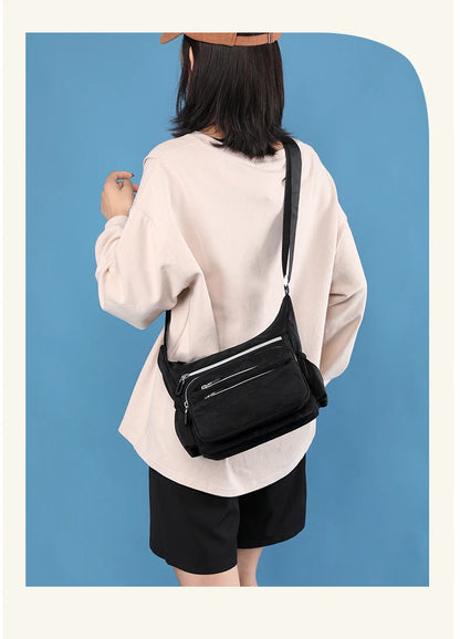 Shoulder For Women Bag Handbag Nylon Waterproof  CrossBody Bag Ladies Messenger Bag