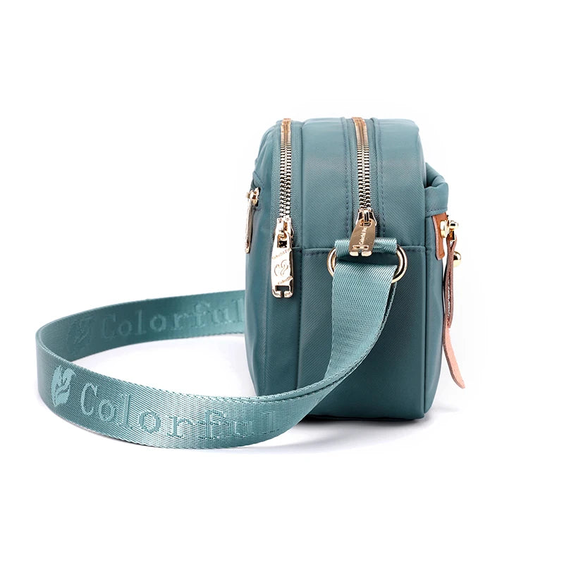 Kadınlar için Naylon Omuz Çantası Crossbody Çanta Moda Messenger Çanta Çanta Bayanlar