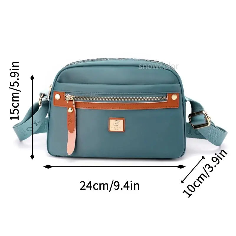 Kadınlar için Naylon Omuz Çantası Crossbody Çanta Moda Messenger Çanta Çanta Bayanlar