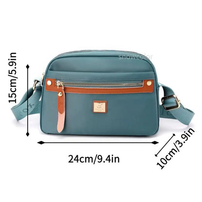 Kadınlar için Naylon Omuz Çantası Crossbody Çanta Moda Messenger Çanta Çanta Bayanlar