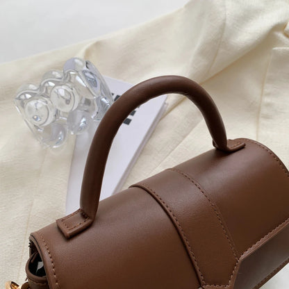 Pu Leather Shoulder Bag For Women Handbag - Fashion Crossbody Bags Vintage  Underarm Bag Square Satchel (Black)