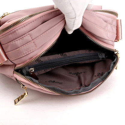 Su geçirmez Omuz Çantası Kadın Rahat Crossbody Çanta Çok Fonksiyonlu Çanta Messenger Çanta