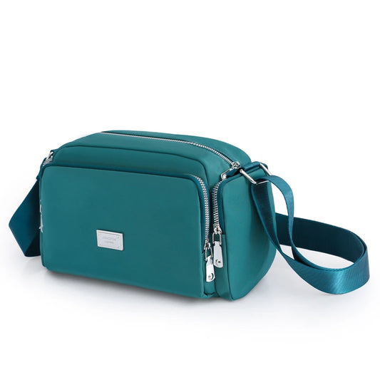 Kadınlar için Crossbody Çanta Su Geçirmez Omuz Çantası Messenger Çanta Rahat Naylon Çanta