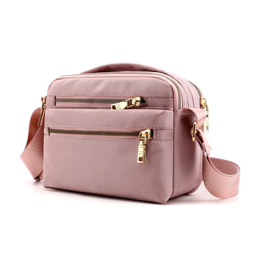 Waterproof Shoulder Bag Women Casual Crossbody Bag Multifunction Handbag Messenger Bag