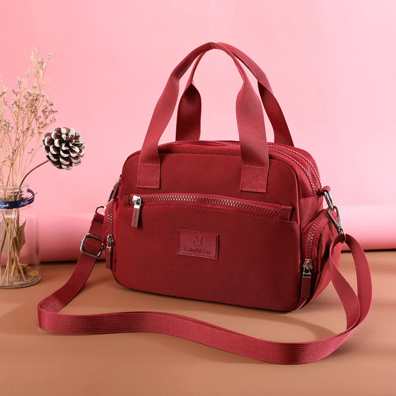 Kadın Çanta Moda Omuz Çantası Naylon Bayanlar Su Geçirmez Messenger Crossbody Çanta