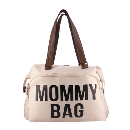 Mommy Bag High-capacity Handheld One Shoulder Oblique Cross Bag Outgoing Convenient Multi Functional Fashion Mother and Baby Bag