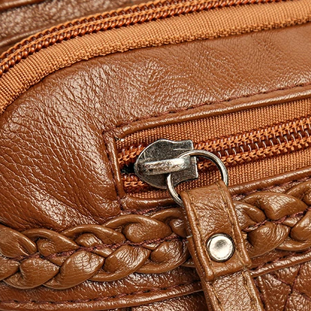 Kadınlar için Deri Koltuk Altı Çanta, Omuz Crossbody Çanta, Bayanlar Vintage Koltuk Altı Çanta Anneler Annenin Kullanımına Uygun